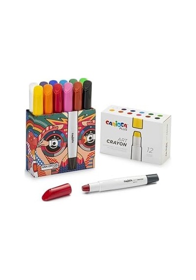 Art Crayon Boya 12'li Sert Kutu 0
