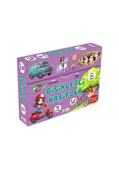 2. - 3. Sınıf Bisikletli Kaşifler Serisi / Özgür Sinan / Yuva Yayınları / 9786258167849
