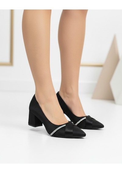Firibu Nude Kroko Kadın Klasik Stiletto Topuklu Ayakkabı Özel Gün & Ofis Baglar-tpk Siyah - Séduisante Firibu Nude Kroko Kadın Klasik Stiletto Topuklu Ayakkabı Özel Gün & Ofis Baglar-tpk Siyah - Séduisante