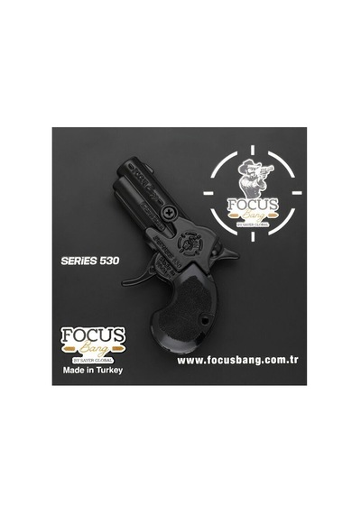 530 Focus Bang Oyuncak Tabanca Series 530 Black-füme-saten Belirtilmemiş