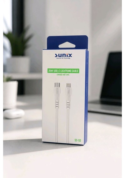 Sunıx Sc-93 20 W Usb-c Lighnıng Cable 1 Metre Kablo