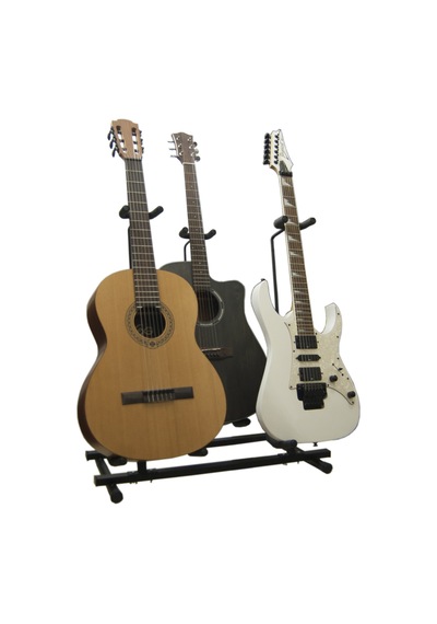 Presto 3'Lü Üçlü Gitar Sehpası Gitar Standı