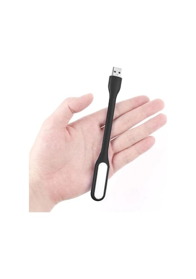 Plus Px-40 Siyah Usb Led, Esnek Usb Led Aydınlatma Güçlendirilmiş Beyaz Işık Açık Gri