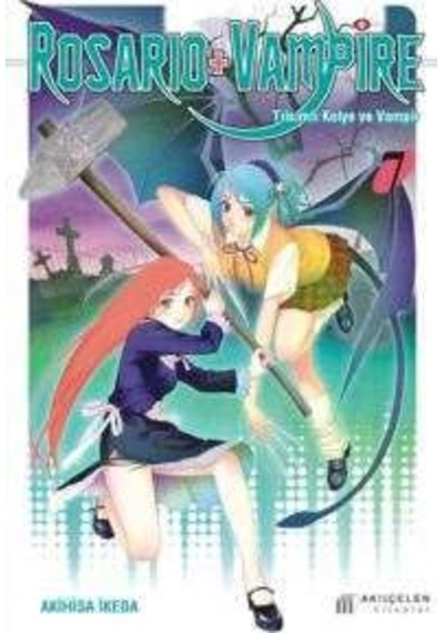 Rosario + Vampire - Tılsımlı Kolye ve Vampir 7 - Akihisa Ikeda - Akılçelen Kitaplar