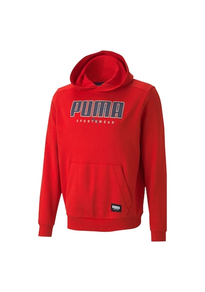 Puma Erkek Hoodie Athletics Erkek Sweatshirt 58345611 Kırmızı 001