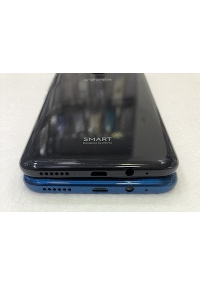 İnfinix Hot 10 Lite Kasa Arka Kapak Pil Kapağı - Mavi