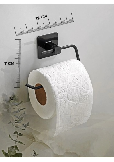 Primesegment Yapışkanlı Krom Kapaksız Tuvalet Kağıtlığı