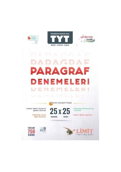Limit Tyt Koronometre Paragraf Denemeleri