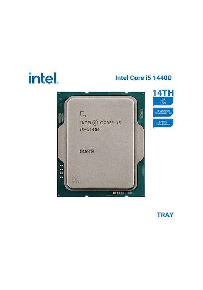 Intel Core İ5 14400 Tray 4.7ghz 20mb 1700 Kutusuz, Fansız İşlemci