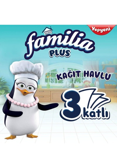 Saf Su Dokunuşu Kağıt Havlu 12 Rulo