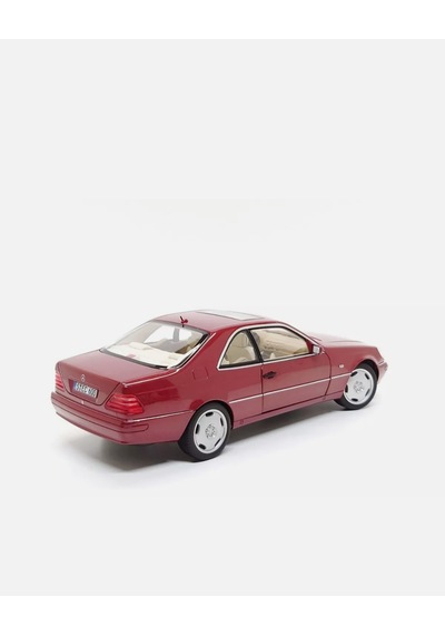 Norev 1:18 1998 Mercedes Benz Cl 600 Coupe C140 Bordo Model Araba