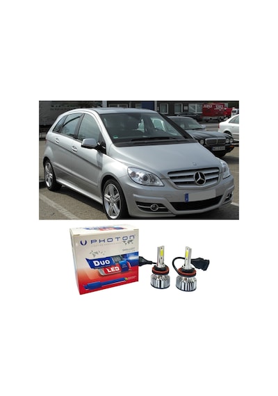 Mercedes B W245 Led Xenon Kısa Far Ampulü H7 Duo Yeni Seri Beyaz