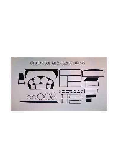 Otokar Sultan 2006-2009 33 Parça Torpido Kaplama Renk Karbon