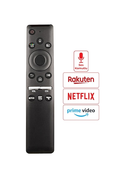 Samsung Bn59-01312b Rm-g2100 V1 Uyumlu Netflix-prime Video Rakuten Tuşlu Ses Komutlu Lcd Led Tv Kumandası