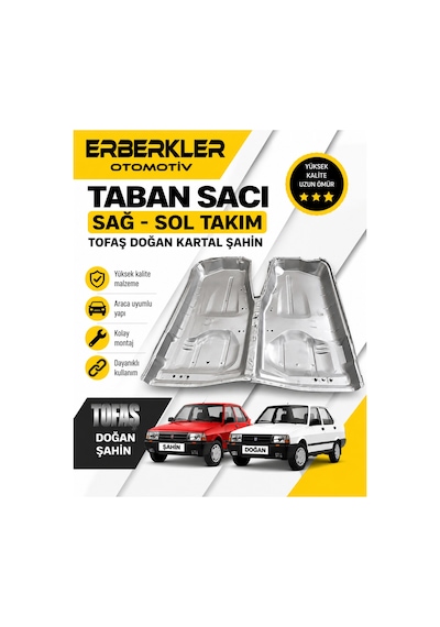Tofaş Doğan Kartal Şahin Taban Sacı Sağ-sol Takım - Erb671