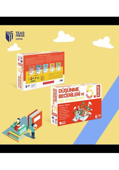 Teas Press 5. Sınıf Düşünme Becerileri Ve Akıl Oyunları Seti