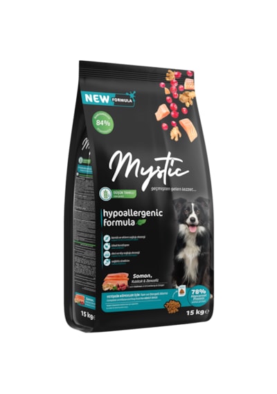 Mystic Somonlu Yetişkin Köpek Maması 15 KG