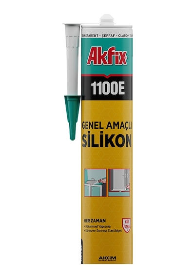 Sa141 1100e Genel Amaçlı Silikon 280gr Şeffaf
