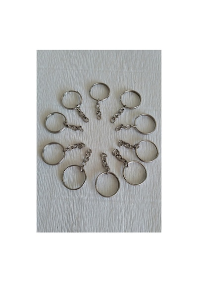 25mm Zincirli Anahtarlık 100 Adet