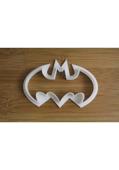 Batman Kurabiye Kalıbı Beyaz