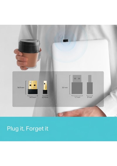 Tp-lınk Ub500 Bluetooth 5.4 Nano Usb Adaptör, Pc Notebook Laptop İçin Mini Bluetooth V5.4 Dongle, Kulaklık Hoparlör Klavye Mouse Gamepad Bağlantı Adaptörü, Windows 11/10/8.1/8/7 Uyumlu Tak Çalıştır