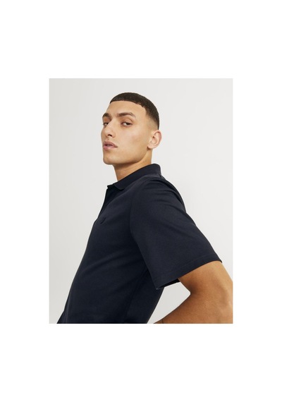 Jack & Jones Premium Ceket Einfarbig Polo Tişört Night Sky