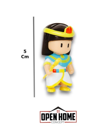 Stumble Guys 5 Cm Tekli Figür - Cleopatra 1 Adet