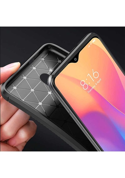 Xiaomi Redmi 8A Kilif Karbon Silikon Case 391302799