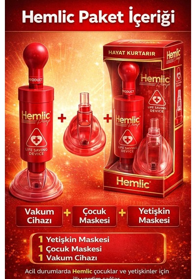 Hemlic Acil Durum Müdahale İcin Aparat 2 Başlıklı