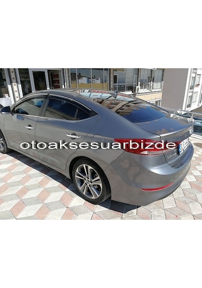 Hyundai Elantra Mügen Cam Rüzgarlığı 2015-2020 Arası Nikelajl . N11.13220