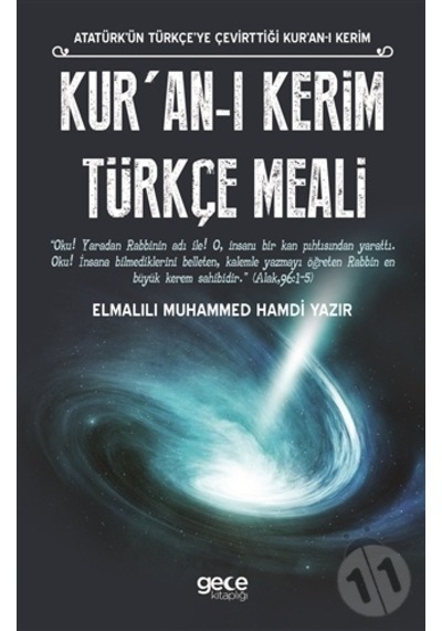 Kur'an-ı Kerim Türkçe Meali - Elmalılı Muhammed Hamdi Yazır - Gece Kitaplığı