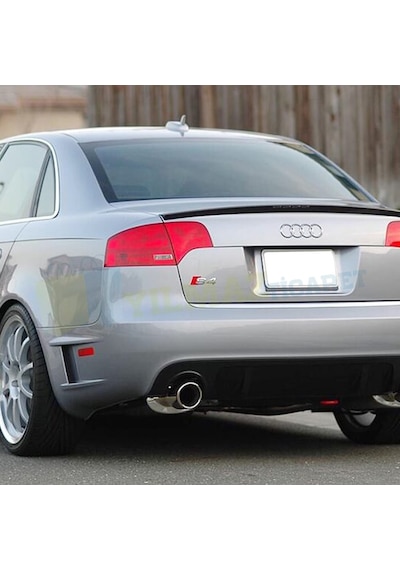 Audi S4 Arka Bagaj Arma Logo Amblem Paslanmaz Çelik Yüksek Kalite