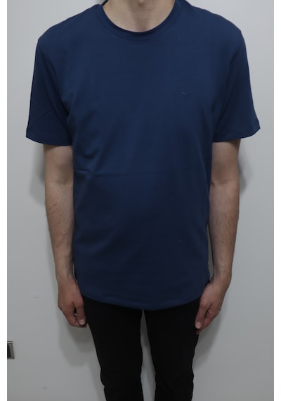Santa Dmctekstil Erkek 2675 Düz Spor Kesim Rahat Kalıp Bisiklet Yaka Basic T-shirt Indigo Santa Dmctekstil Erkek 2675 Düz Spor Kesim Rahat Kalıp Bisiklet Yaka Basic T-shirt Indigo