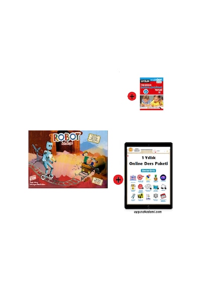 3. Sınıf Hikaye Kitabı Seti Gizemli Bahçe Yayınları Robot Arkadaşım + Sadık Uygun Yayın Dersler Test Okul Çocuk Kitapları 41769418