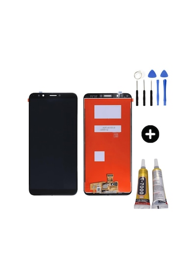 Te Huawei Y7 Prime 2018 Uyumlu Servis Lcd Ekran Dokunmatik + Montaj Seti