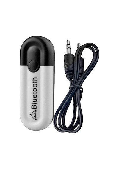 Ayrex Coverzone Usb Bluetooth 5.0 Ses Alıcı Adaptör Aux 3.5mm Çıkışlı Kablosuz Müzik Alıcısı, Hoparlör