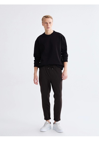 LC Waikiki Lcw Vision Kahverengi Bisiklet Yaka Erkek Kalın Sweatshirt Dark Brown LC Waikiki Lcw Vision Kahverengi Bisiklet Yaka Erkek Kalın Sweatshirt Dark Brown