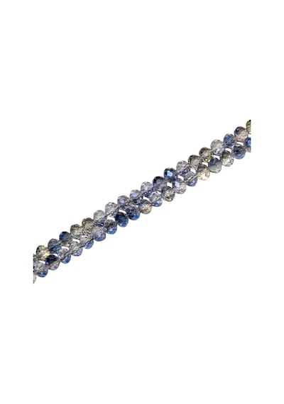 6 Mm Indigo Kristal Cam Boncuk 1 Dizi - 80-85 Adet