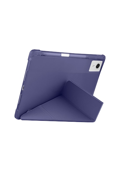 Lenovo Idea Tab Plus 12.1 Tablet Kılıf Kalem Bölmeli Standlı Uyku Modlu Lüx Smart Cover Kapaklı Kılıf