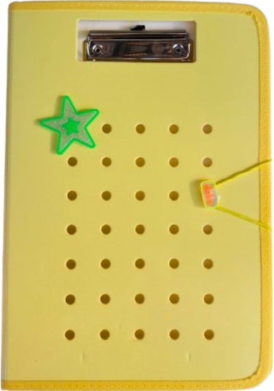 A4 Boy Kapaklı Sekreterlik Lastikli Delikli Model 23x32 Cm Sekreter Dosyası 1 Adet Sarı