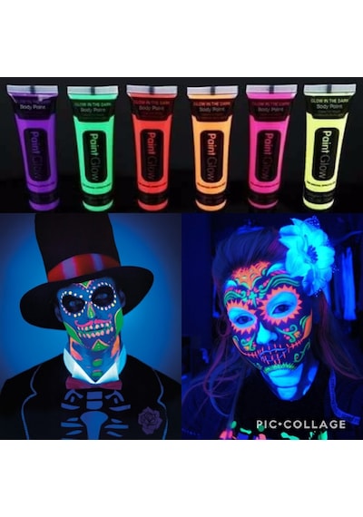 Glow Sboya Fosforlu Boya 12 Adet - Mg-874071