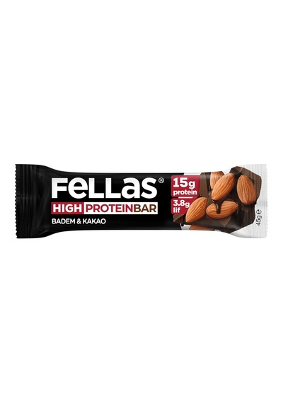 Fellas Badem Ve Kakaolu Protein Barı 45 G - 8 Adet Tarı