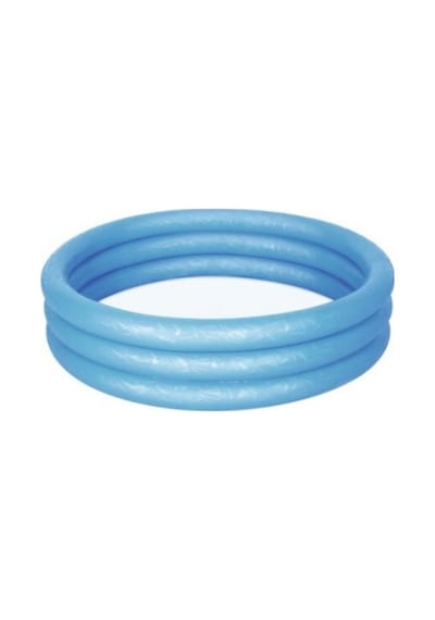 Bestway 51024 Çocuk Havuzu 102 CM X 25 CM 3 Bölmeli Mavi Renk Çok Renkli
