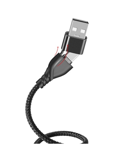 ALLY 36121 2in1 USB Lightning To PD Kablosu + USB Kablo