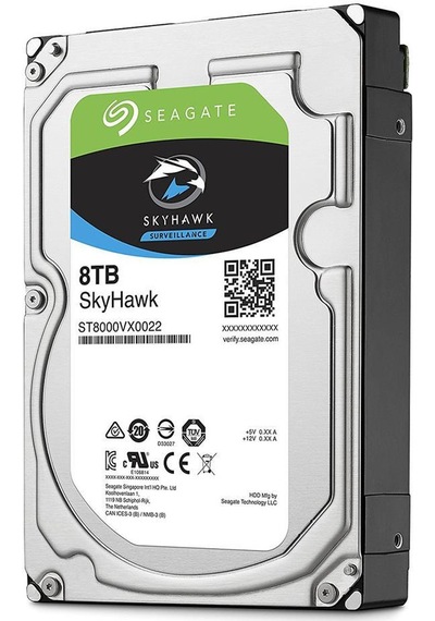 Seagate 8tb St8000vx009 Skyhawk 3.5' 5400rpm Harddisk Güvenlik Diski Hikvision