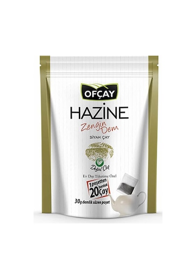 Ofçay Hazine Filiz Zengindem 30 Adet X 30 Gr Eko Demlik Poşet Çay