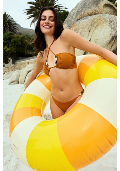 Penti Karamel Kya Bandeau Bikini Üstü