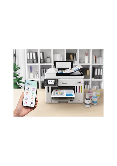 Canon Maxıfy Gx7140  Renkli  Mürekkep Mega Tanklı  Yazıcı  Tarayıcı  Wifi  Lan  Duplex  Mürekkep