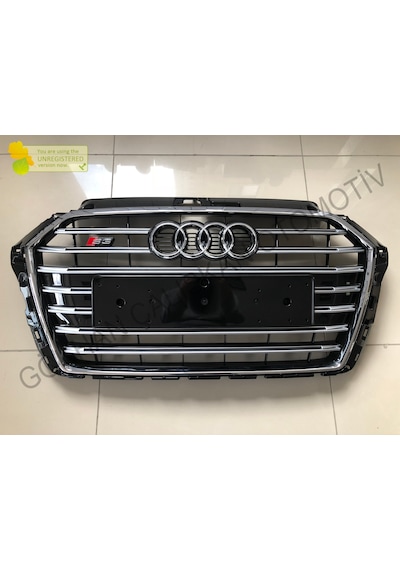 Audi A3 S3 Ön Panjur 2016-2020 Makyajlı Kasa Uyumlu