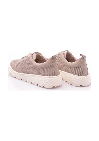 Dgn 25219 Kadın Bağcikli Sneaker Ayakkabi Silver Gri